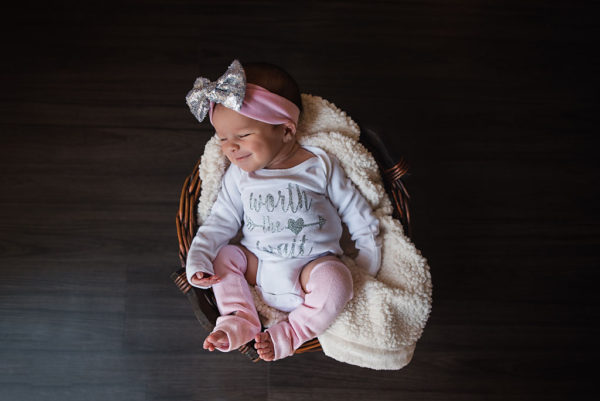 overhead michigan newborn photo session thao lai